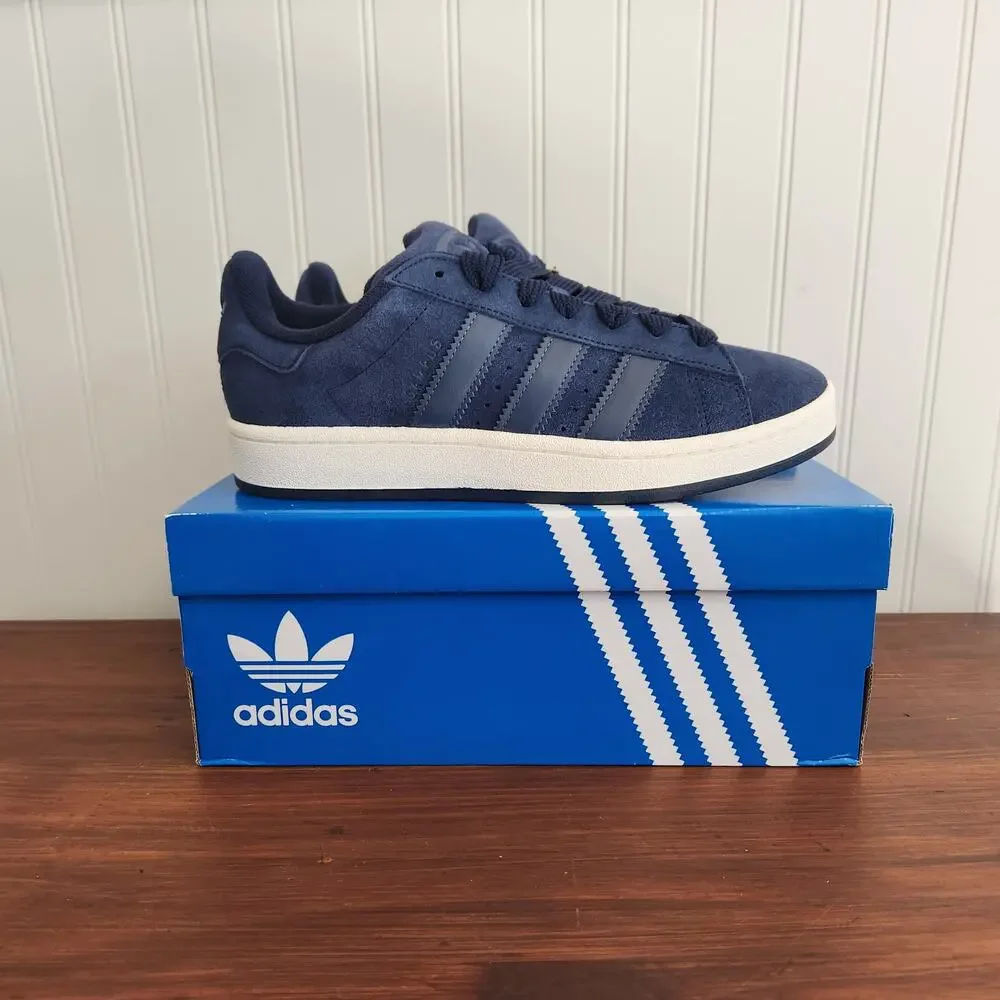 Adidas Size 8.5M/10W Campus 00S Marine Blue New